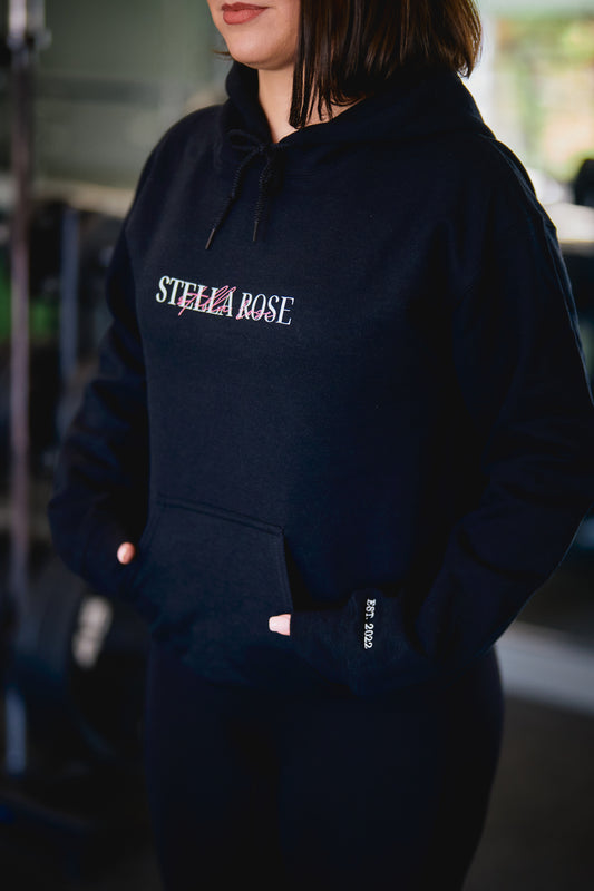 Stella Rose Noir Hoodie