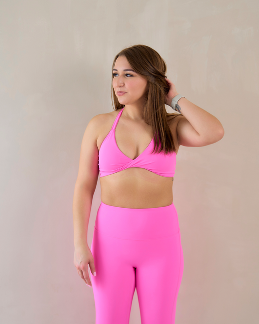 Zinnea Hot Pink Sports Bra