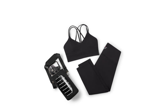 Stella Black Sports Bra